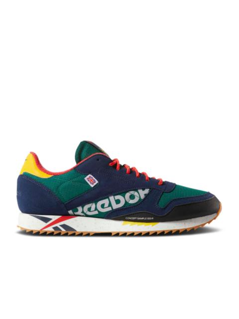 Reebok CLASSIC LEATHER RIPPLE ALTERED 'GREEN RED'