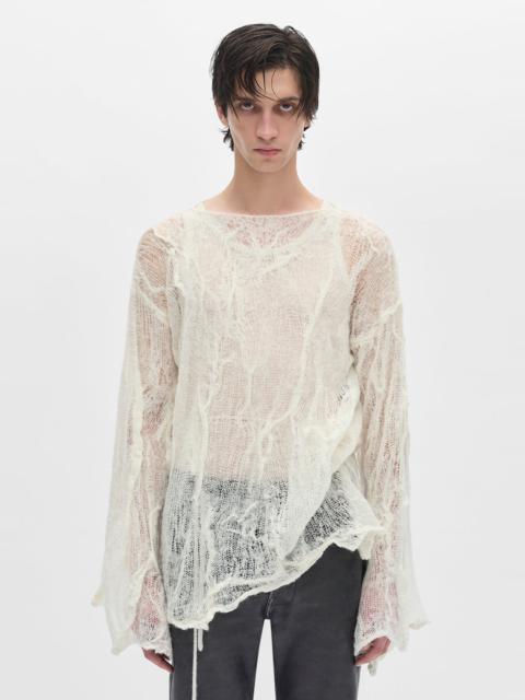 Ann Demeulemeester Jochen High Comfort Asymmetric Sweater