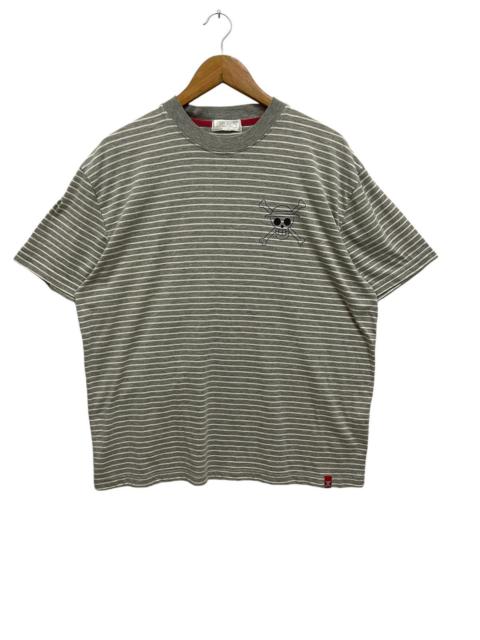 Other Designers One Piece Striped T-shirt Grey White