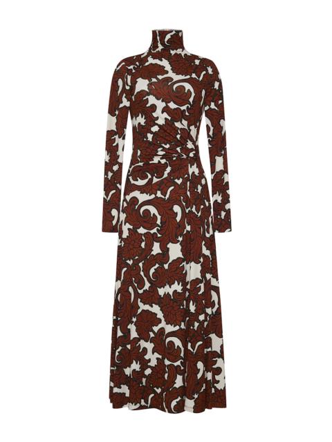 Cara Cara Hera Dress
Ruched and Draped in Moody Baroque