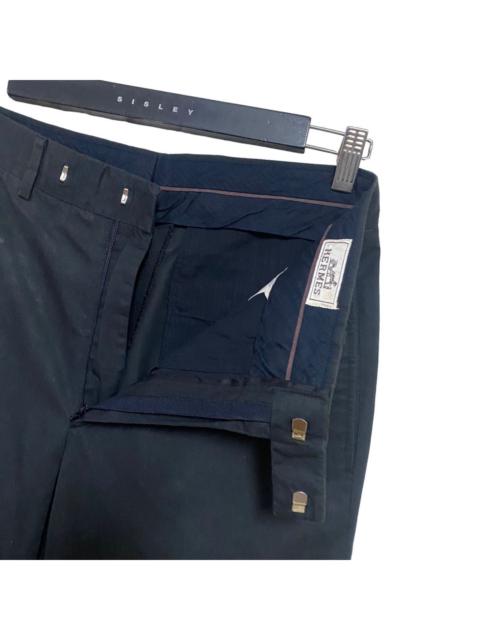 Hermès Vintage Hermes Black Faded Trouser Pants