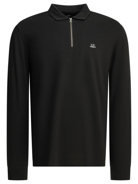 C.P. Company C.P. Company Half-Zip Polo Shirt Black Men