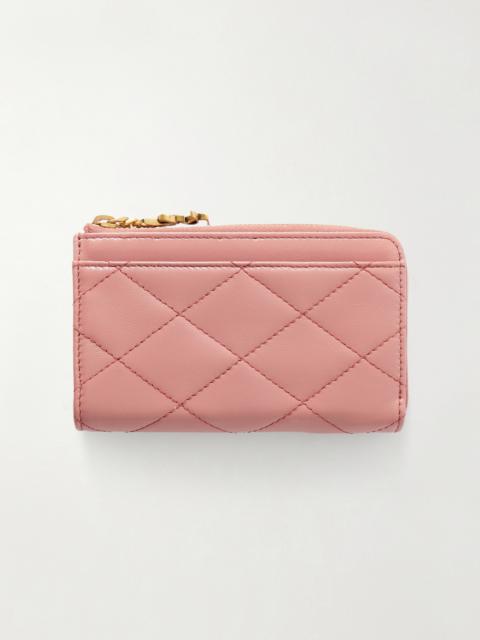 SAINT LAURENT Quilted Leather Wallet