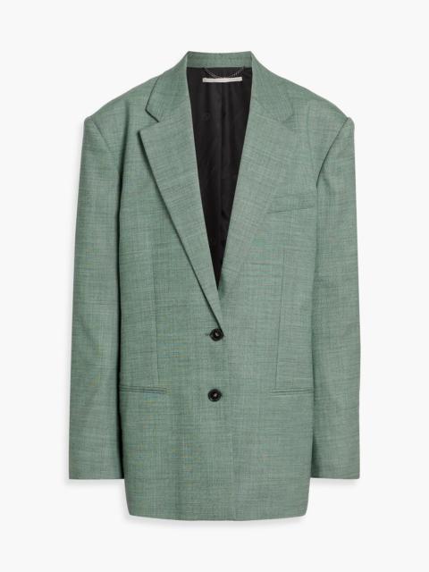 Stella McCartney Oversized wool-blend twill blazer