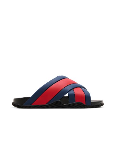 GUCCI Gucci GG Slide Sandal 'Blue Red'