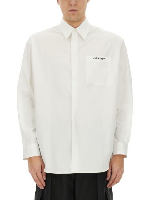 Off-White Men Shirt With Logo