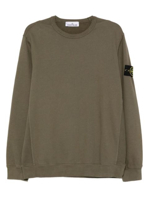 Stone Island Stone Island Men Logo Cotton Crewneck Sweatshirt