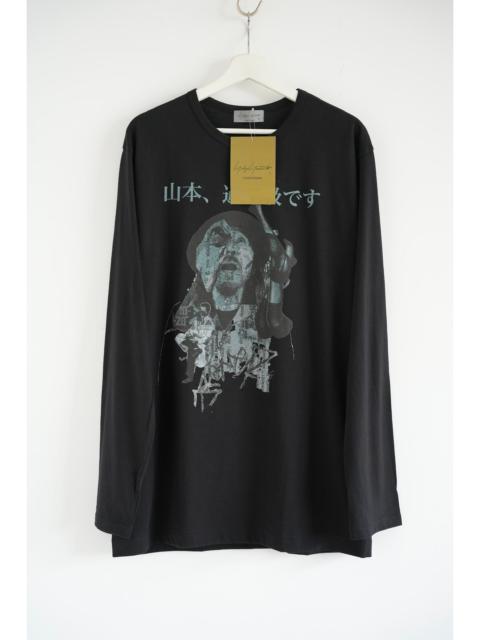 Yohji Yamamoto Yohji Yamamoto Printed Long-Sleeve T-SHirt 24SS