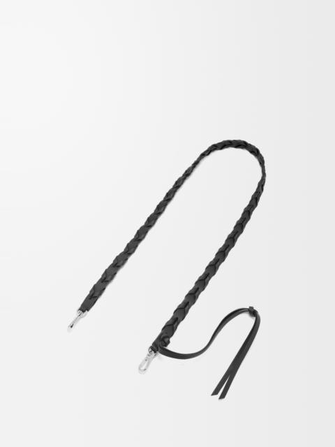 Loewe Thin braided strap in classic calfskin