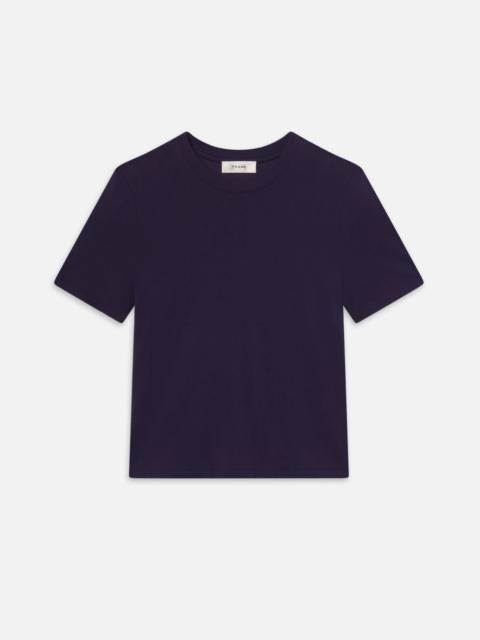 FRAME The Baby Tee in Royal Purple