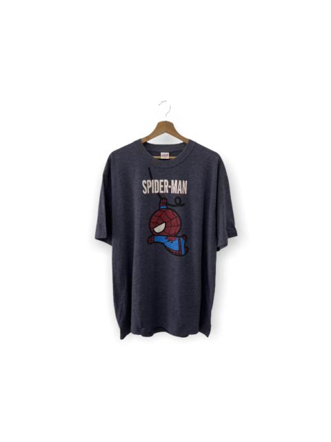 Other Designers Vintage - Vintage Marvel Spiderman Hanging Cute Graphic Tshirt