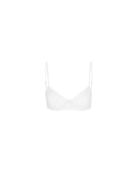 Cou Cou The Petite Bra: Cotton Jersey White