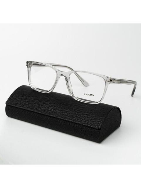 Prada Prada Men Eyeglasses Crystal Grey Square Unisex PR14WV U431O1 BRAND NEW 54mm