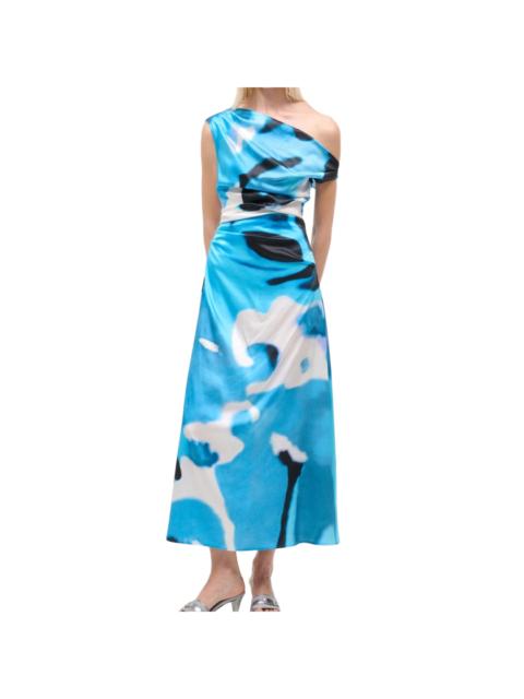 STAUD Blue Haze Phare Dress