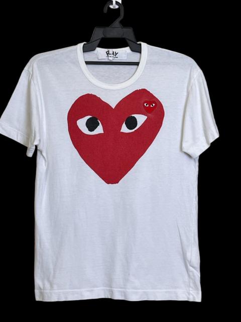 Comme des Garçons PLAY SICK Y2K PLAY COMME DES GARCONS CDG RED HEART TEE SHIRT
