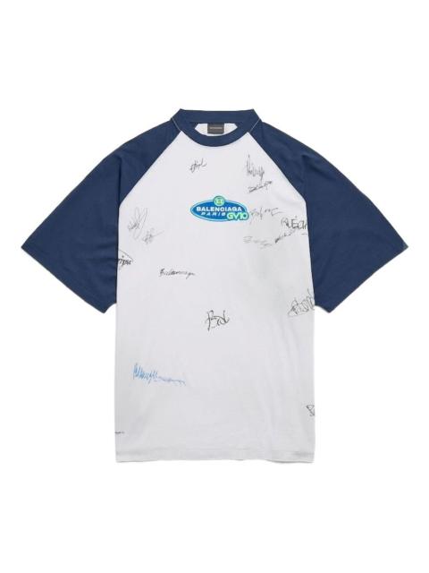 BALENCIAGA Banana raglan-sleeve T-shirt