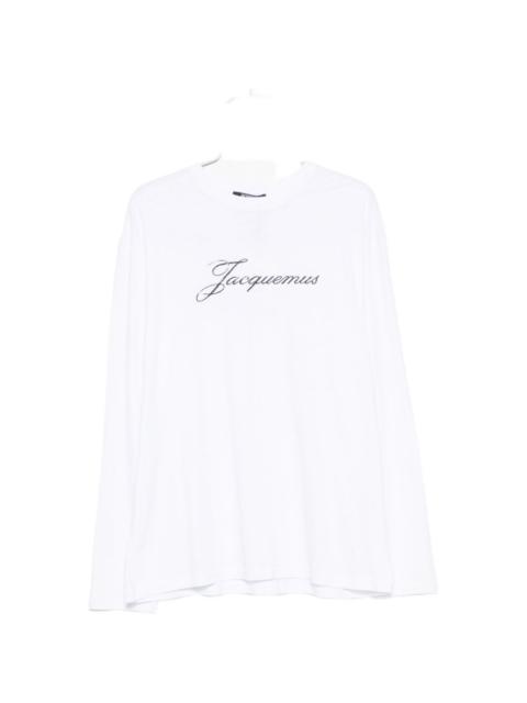 JACQUEMUS Jacquemus Men Logo Cotton T-Shirt