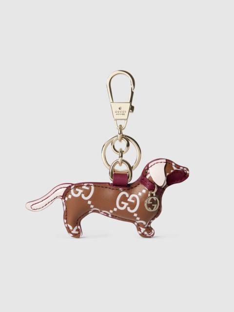 GUCCI Dog-shaped bag charm