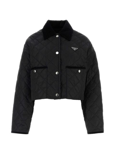 Black Re-nylon Jacket