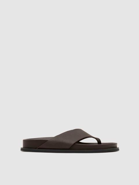ST. AGNI Classic Thong Slide - Coffee