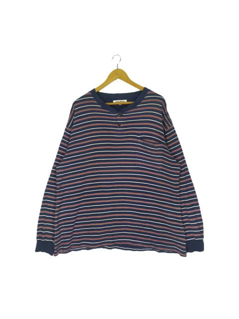 Balmain Embroidered Logo Stripe Jumper Pullover Sweatshirt