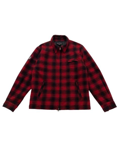 Other Designers Vintage - ⚡️Abd Sun red tartan wool zipper jacket
