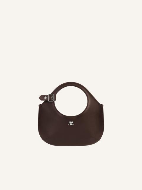 courrèges MINI HOLY LEATHER BAG