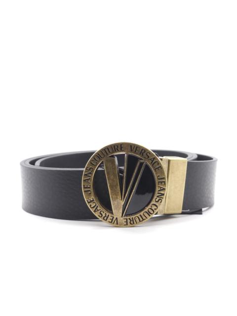 VERSACE Versace V Emblem Round Belt