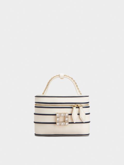 Roger Vivier Vanity Très Vivier Micro Bag in leather