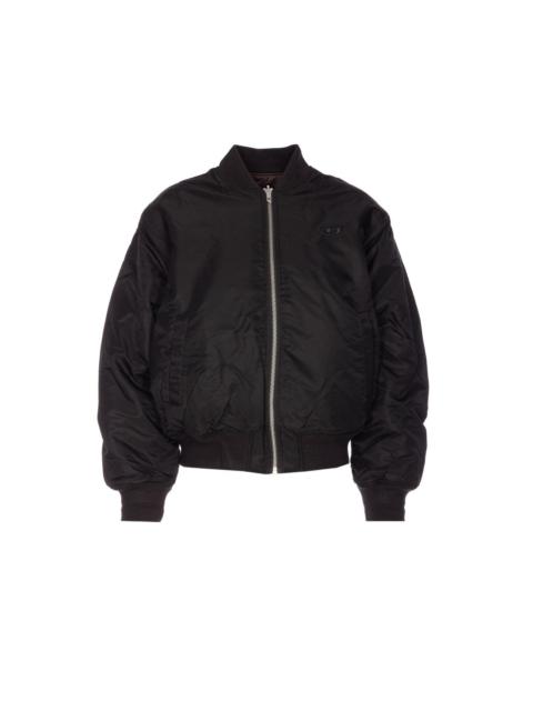 Diesel Diesel Men Logo W-Type-D1 Reversible Bomber Jacket