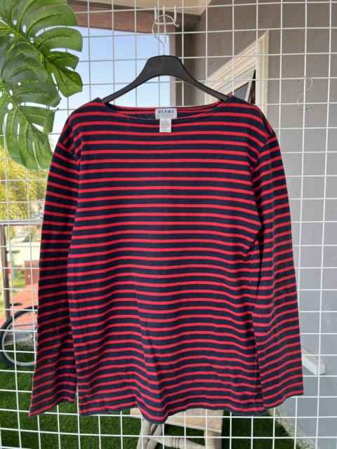 BEAMS PLUS Beams Stripes Tee