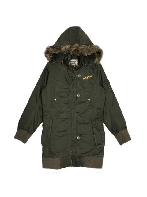 Other Designers Sun Surf - Vintage Roxy Surf Parka Jacket Unisex Streetwear Hoodie