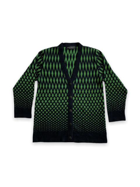 Other Designers Designer - Vintage Junko Koshino Diamond Geometric Cardigan