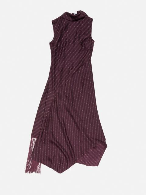 Acne Studios Silk tunic dress - Burgundy