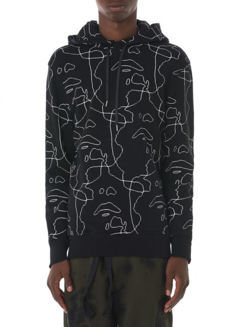 Neil Barrett Siousxie Sioux Hooded Sweater