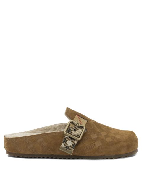 Burberry Burberry Urchin Clogs Beige Women