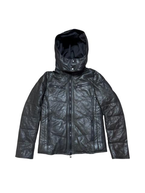 Other Designers AZ by junhashimoto - Az Junhashimoto Lamb Leather Puffer Jacket