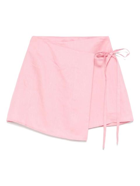 ASCENO Positano mini skirt