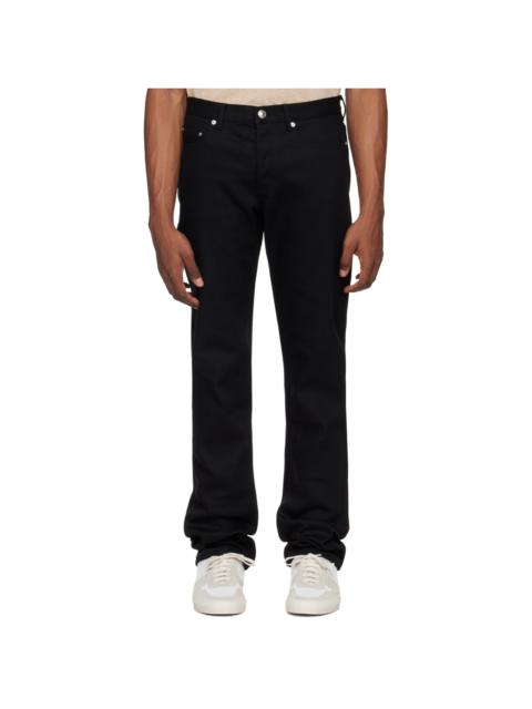 A.P.C. Black Petit New Standard Jeans
