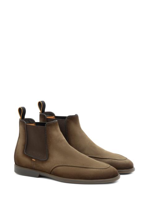 Santoni Santoni Claw Chelsea Boot in Brown at Nordstrom