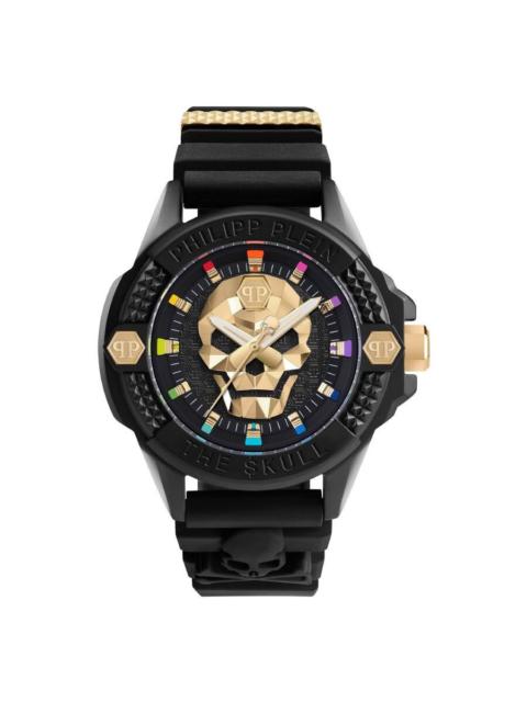 PHILIPP PLEIN Philipp Plein The Skull Ecoceramic Quartz Black Dial Men's Watch PWUBA0223