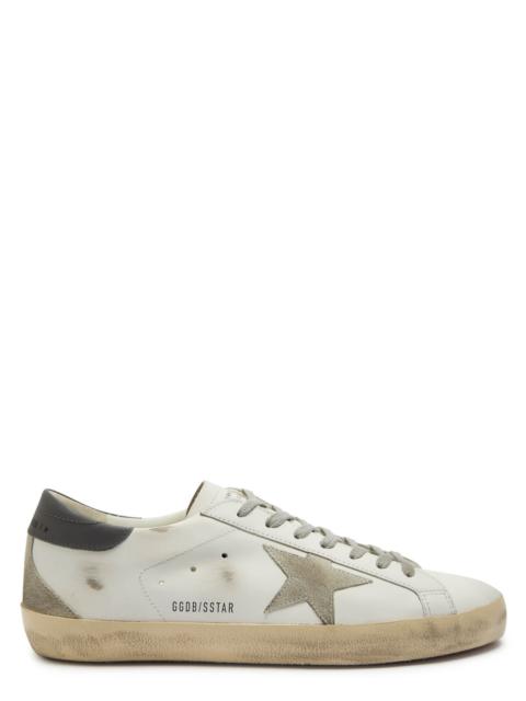 Golden Goose Golden Goose Super Star Distressed Leather Sneakers