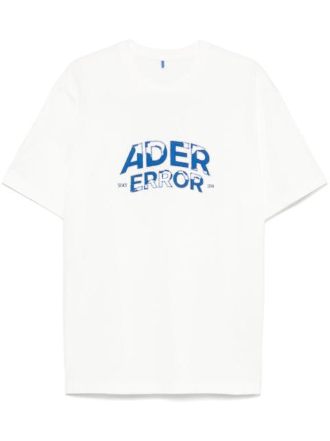 ADER error Ader Error Logo-embroidered T-shirt