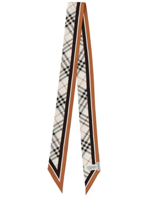 Burberry THIN SILK CHECK SCARF