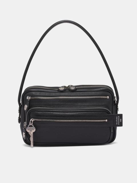 Acne Studios Leather Camero Fur Party Bag