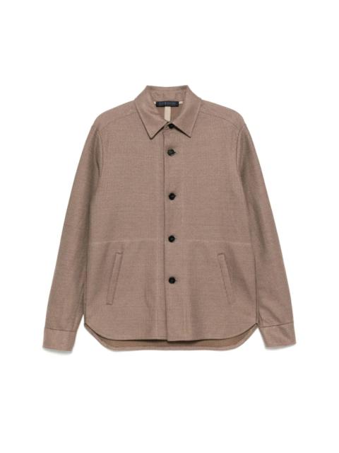 Harris Wharf London BUTTON-UP SHIRT JACKET