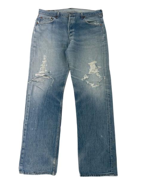 Other Designers Vintage 90s Levis 501 Grunge Thrashed Jeans
