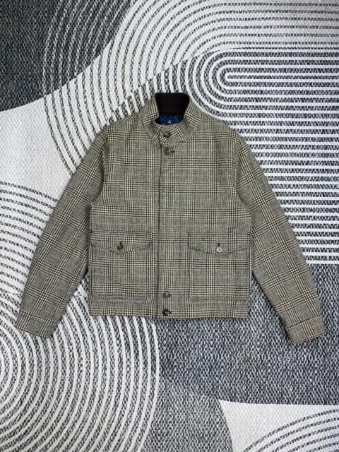 Other Designers Vintage Brooks Brothers Plaid Wool Zipper Jacket