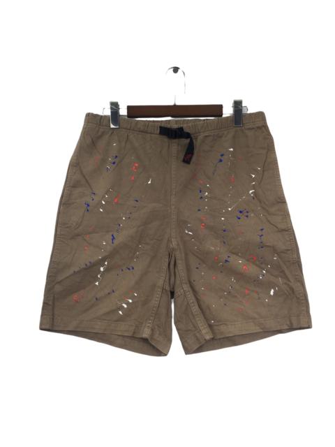 Other Designers Gramicci - Vtg GRAMICCI USA SKATEBOARD Paint Splatter Pant Short Jeans