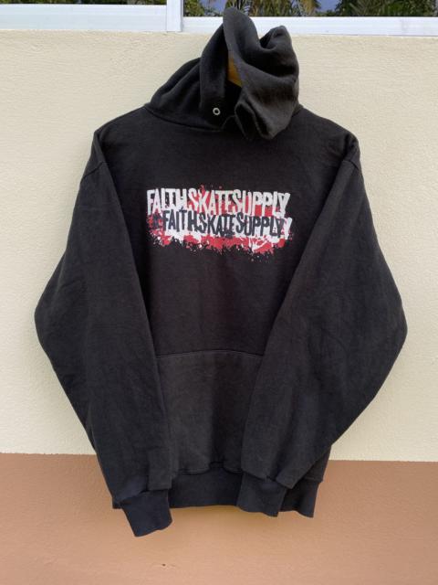 Other Designers Vintage 90s Faith Skate Supply Skateboard Hoodie